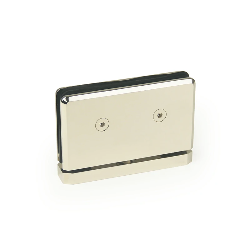 H32-Series Beveled Profile With Radius Corners Mount Pivot Shower Door Hinges — H32101T