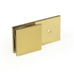"Y" Inline Square Wall Mount & Glass Clamp — CV2201E — view 1