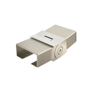 Square Top Rail 50mm x 25mm Up/Down Adjustable Connector — LS-8141850