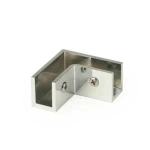 90° Sleeve-Over Bracket Shower Glass Clamp — AU14202N