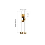 Wall Mount 180° Sliding Shower Door Kits — ASD43 — view 10