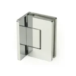 H8-Series Radius Corners Profile Glass to Wall Shower Door Hinges — H8CDA301NP — view 1