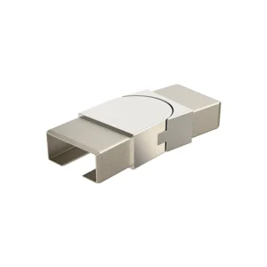 Square Top Rail 50mm x 25mm Left/Right Adjustable Connector — LS-8141750
