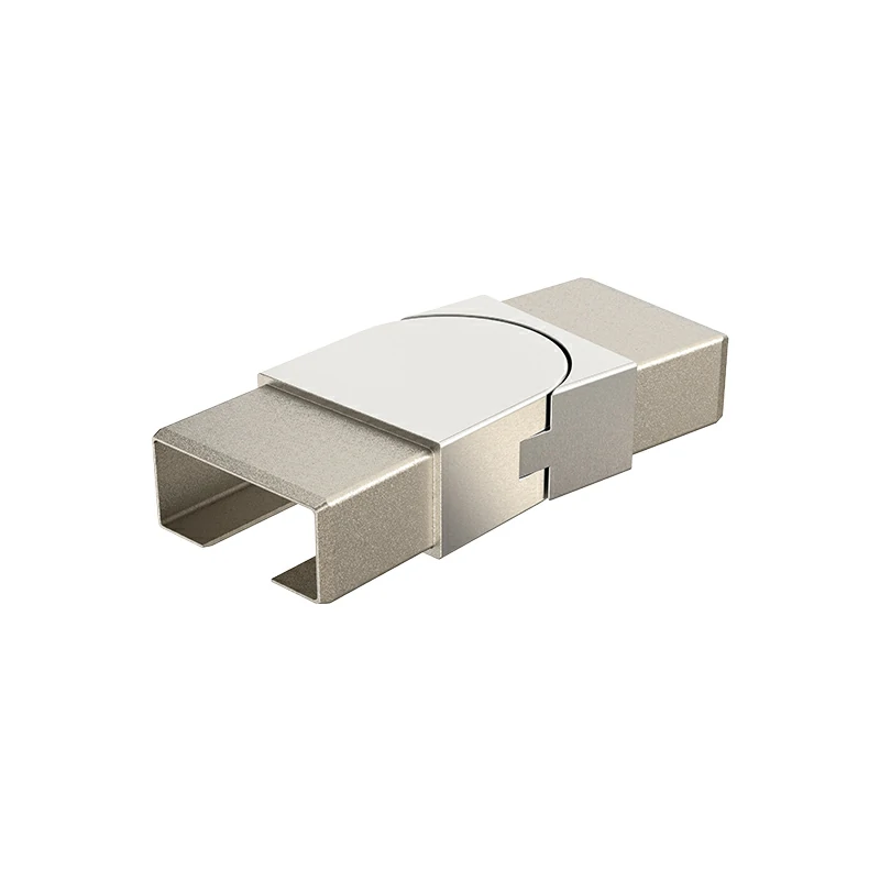 Square Top Rail 50mm x 25mm Left/Right Adjustable Connector — LS-8141750