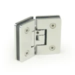H17-Series Square Profile With Radius Corners Glass to Glass 135° Shower Door Hinges — H17A302M — view 1