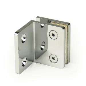 Beveled Profile Glass to Wall Square Glass Clamp — CV8301N