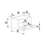 Stair Handrail Wall Brackets — LS-8041650 — view 2