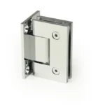 H4-Series Square Profile with Mesh Glass to Wall Shower Door Hinges — H4S201N — view 1