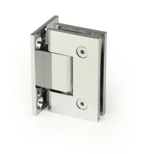 H4-Series Square Profile with Mesh Glass to Wall Shower Door Hinges — H4S201N