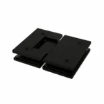 Black Shower Hinge Glass to Glass — SHC-180SB — view 1