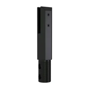Square In-ground Glass Black Spigot — LS-ASC-B