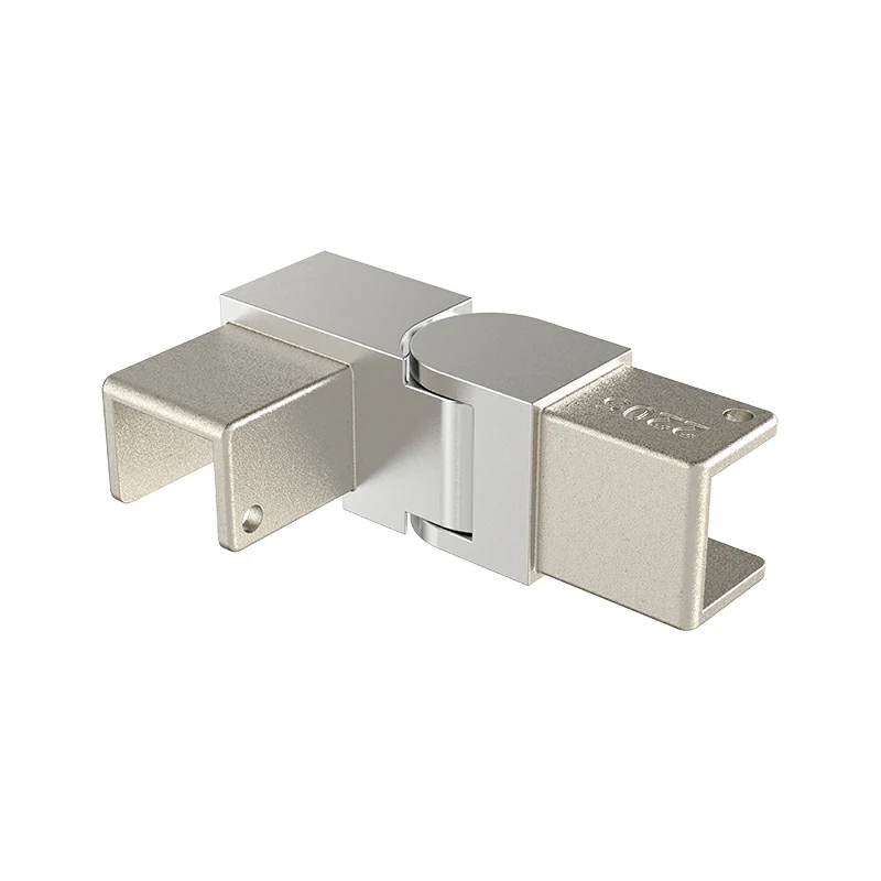 Square Top Rail 25x21mm Vertical Adjustable Joiner-Left — TR-VCVAJ-L