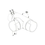 Round Rail Φ50.8mm Left & Right Adjustable Joiner — LS-AF-R50-H — view 2