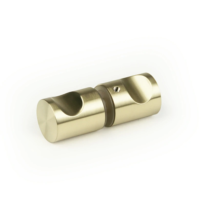 Gold Round Back to Back Finger Grip Shower Knob 28mm*34mm — NY19
