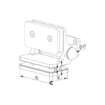 Self Closing Door Hinge Spring — PGH-W90A — view 2