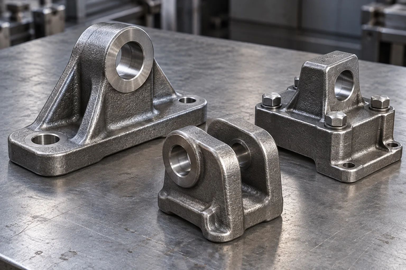 AI-generated concept illustration of cast steel ancillary railway equipment fittings